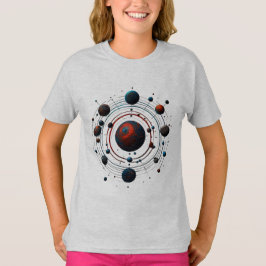 Camiseta Sol planeta SUN, planeta, espaço, galáxia, lua