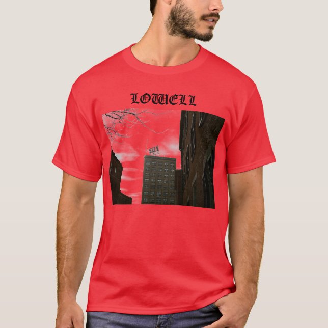 CAMISETA SOL ROXO DE LOWELL (Frente)