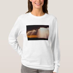 Camiseta Sol se pondo no Masai Mara. 2