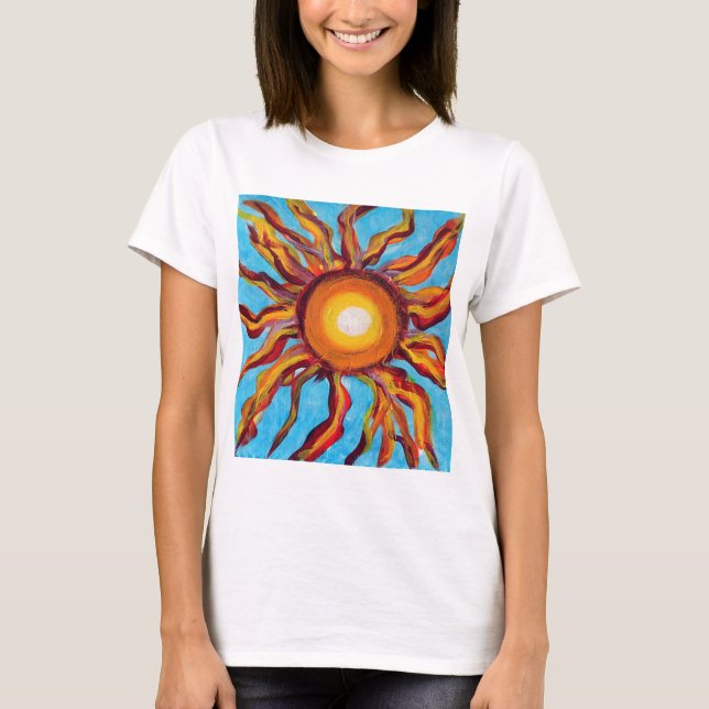 Camiseta Sol selvagem (Frente)