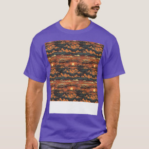 Camiseta Sol sem brilho Padrão Sol céu leve Sol luz solar