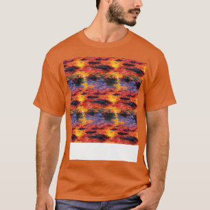 Camiseta Sol sem brilho Padrão Sol céu leve Sol luz solar