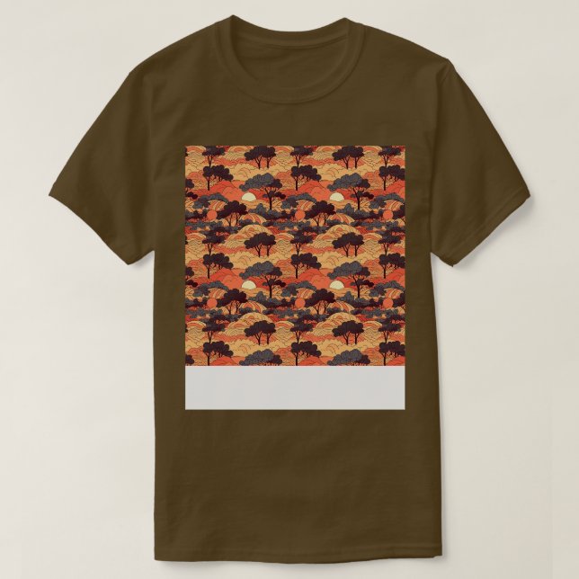 Camiseta Sol sem brilho Padrão Sol céu leve Sol luz solar (Frente do Design)