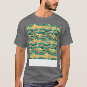 Camiseta Sol sem brilho Padrão Sol céu leve Sol luz solar