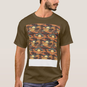 Camiseta Sol sem brilho Padrão Sol céu leve Sol luz solar