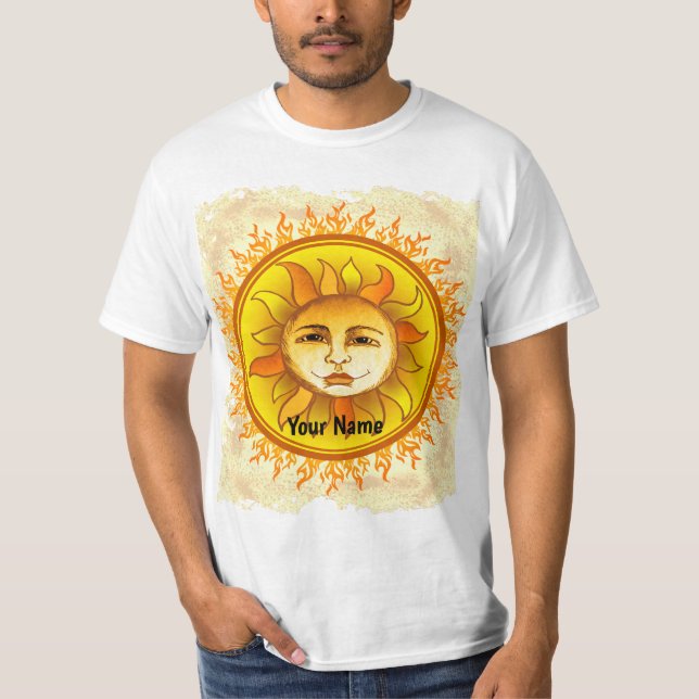 Camiseta Sol sorridente (Frente)