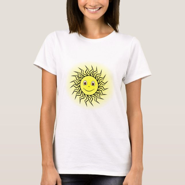 Camiseta Sol sorridente (Frente)