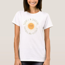 Camiseta Sol Sorridente Fofo
