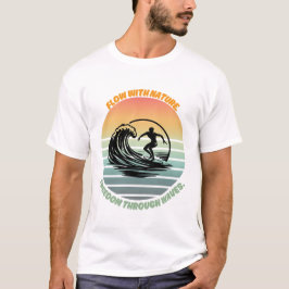 Camiseta 🌊 "Sol, Surf e Alma"