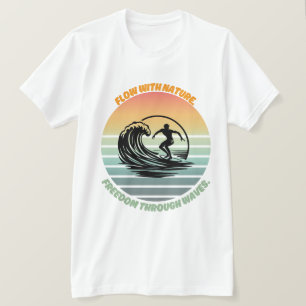 Camiseta 🌊 "Sol, Surf e Alma"