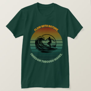 Camiseta 🌊 "Sol, Surf e Alma"