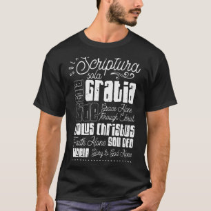 Camiseta Sola Scriptura Protestante, Reforma Cristã 5
