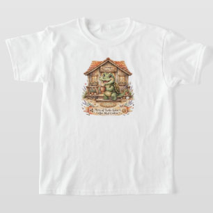 Camiseta Solange Cozy Alligator House Juvenil Médi