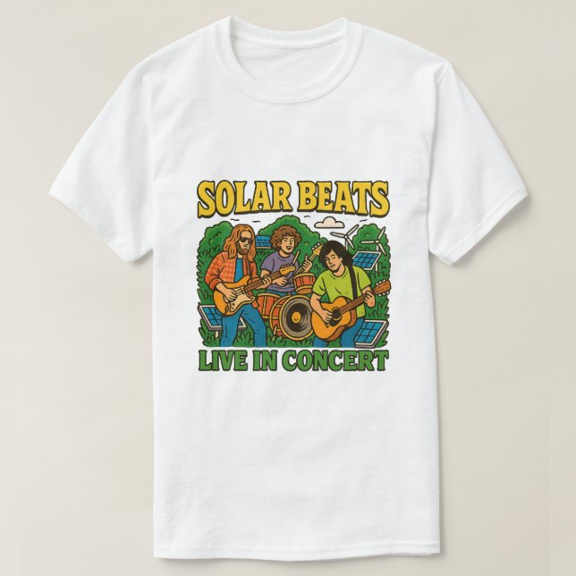 Camiseta Solar Beats Tumbler - Retro Sem IP do Estilo Bootl (Frente do Design)