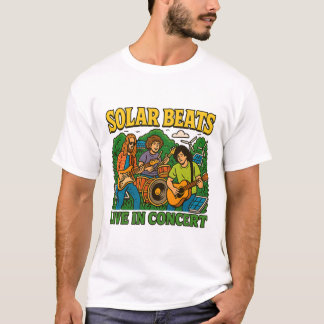 Camiseta Solar Beats Tumbler - Retro Sem IP do Estilo Bootl