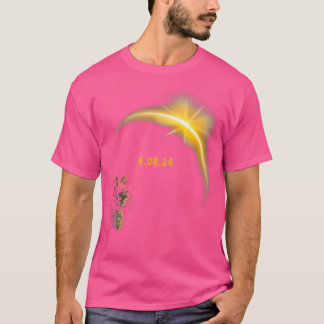Camiseta Solar Cat Eclipse View Totality 8 April 2024 Astro