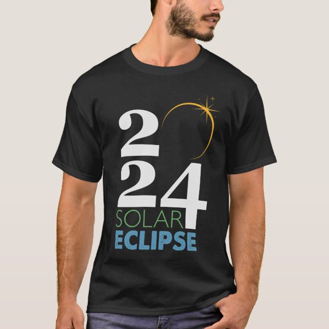 Camiseta Solar Eclipse 2024 (Frente)