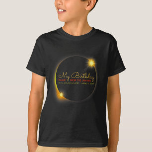 Camiseta Solar Eclipse 2024 Aniversário Presente 4.8.24 Tot