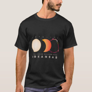 Camiseta Solar Eclipse 2024 Arkansas Total Eclipse America