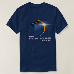 Camiseta Solar Eclipse 2024 Indiana T-Shirt