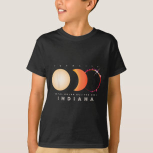 Camiseta Solar Eclipse 2024 Indiana Total Eclipse America G