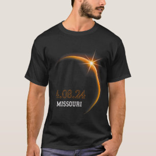 Camiseta Solar Eclipse 2024 Missouri Totality Primavera 4.0