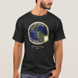 Camiseta Solar Eclipse 2024 Terra Lua do Sol
