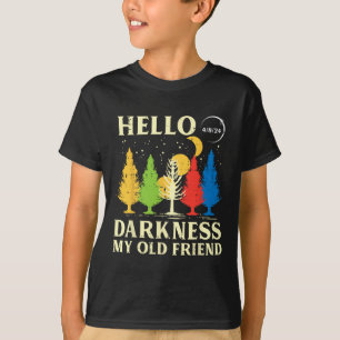 Camiseta Solar Eclipse 2024 Tress Hello Darkness 04.08 Cria