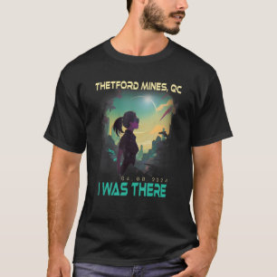 Camiseta Solar Eclipse - Garota estética Thetford Mines Que