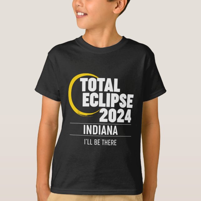 Camiseta Solar Eclipse Indiana 2024 (Frente)