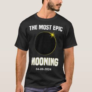 Camiseta Solar Eclipse Mooning Funny 04.08.2024 Eclipse