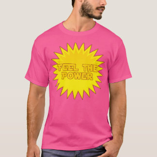 Camiseta Solar Energy Feel The Power Sticker