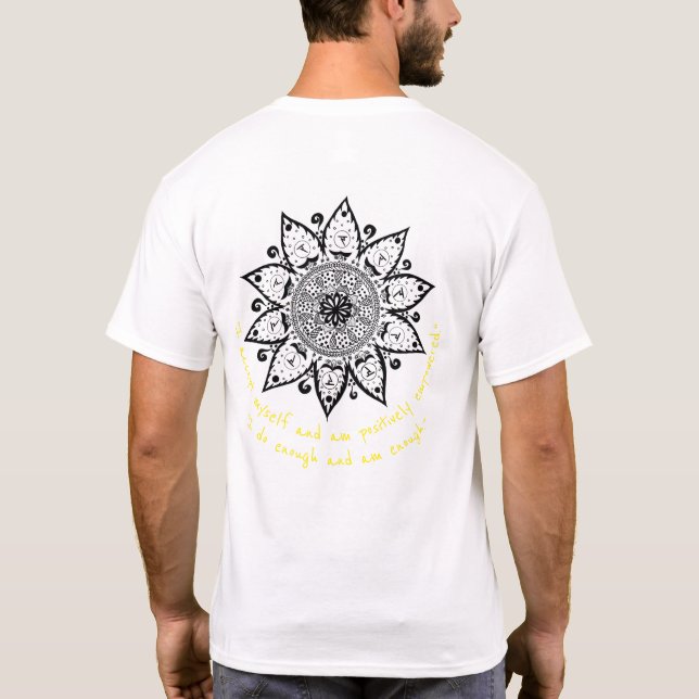 Camiseta Solar Especial PlexusChakra Mandala para  (Verso)