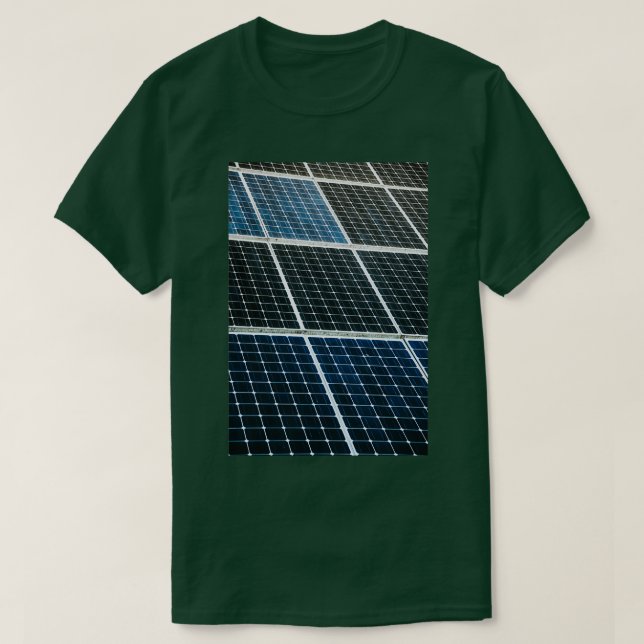 Camiseta Solar panels 3 (Frente do Design)