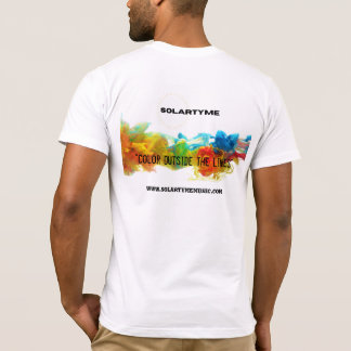 Camiseta SolarTyme - Cor Fora Das Linhas - Tee