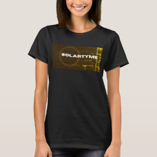 Camiseta SolarTyme - Tee de primeira corrida feminina