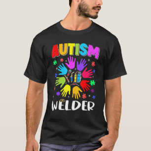 Camiseta Solda Autismo Quebra-cabeça Conscientização do Aut
