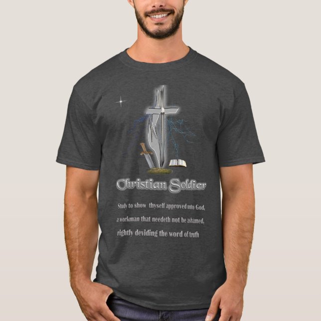 Camiseta Soldado Cristão (Frente)