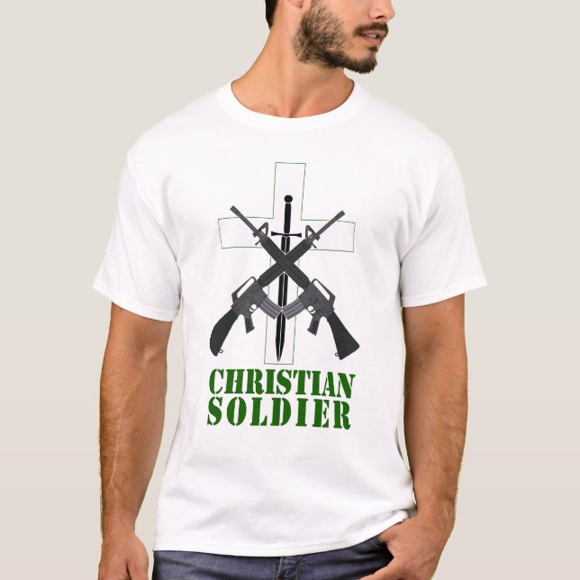 Camiseta Soldado cristão (Frente)