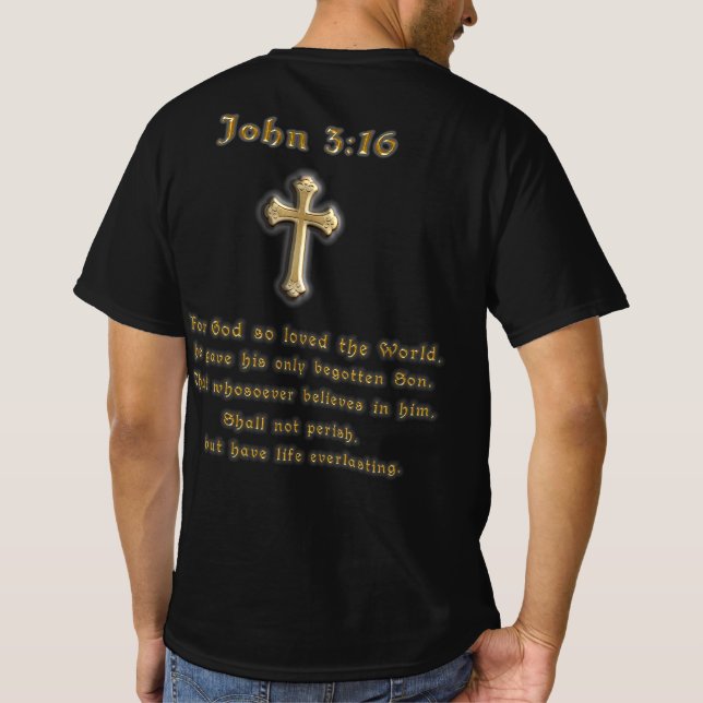 Camiseta Soldado Cristão (Verso)