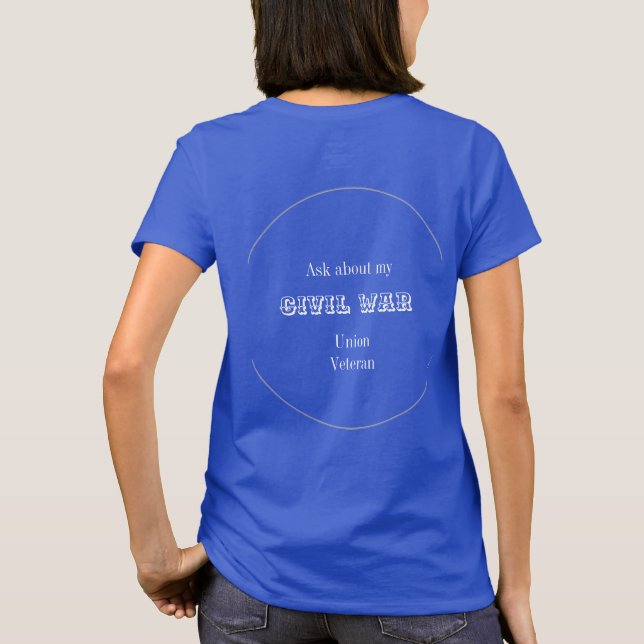 Camiseta Soldado da Minha Guerra Civil (Verso)