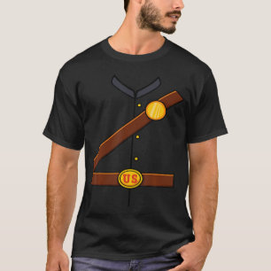 Camiseta Soldado da União no Halloween da Guerra Civil