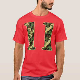 Camiseta Soldado de Aniversário de 11 11 Anos