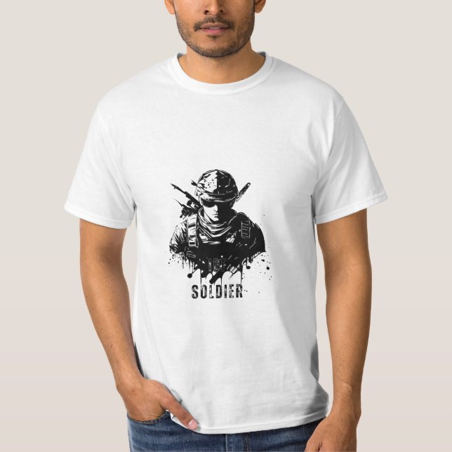 Camiseta Soldado do IDF (Frente)
