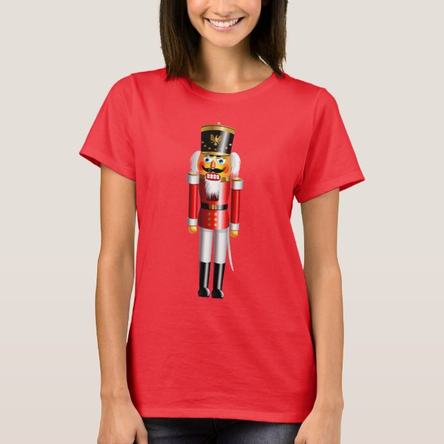 Camiseta Soldado do Nutcracker do Xmas (Frente)