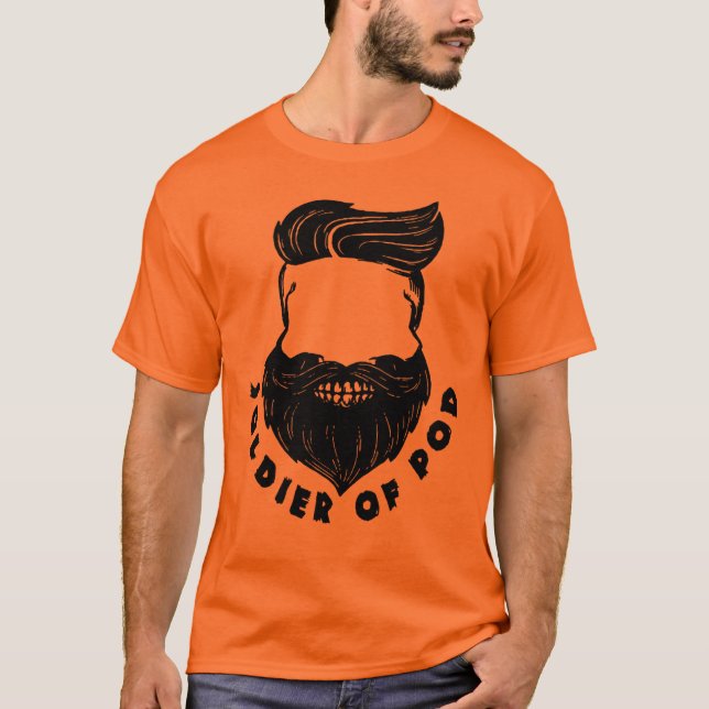 Camiseta Soldado do Tshirt do vagem (Frente)