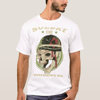 Camiseta Soldado em aposentadoria profissional alemão