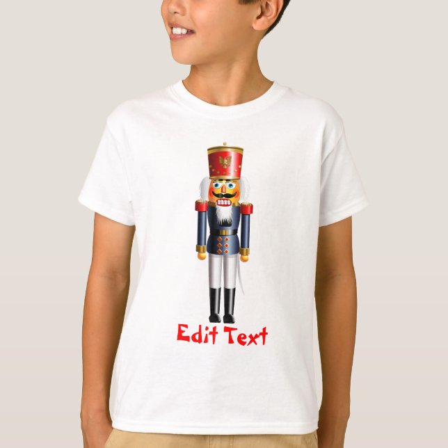 Camiseta Soldado engraçado do Nutcracker (Frente)