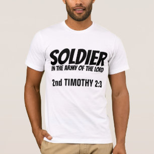 Camiseta SOLDADO no EXÉRCITO do SENHOR, cristão