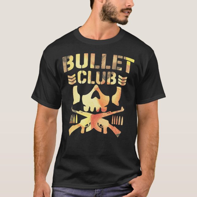 Camiseta soldado ósseo do clube de bala Clássico T-Shirt (Frente)